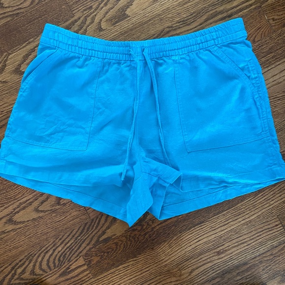 Scuba blue JCrew shorts - Picture 1 of 2